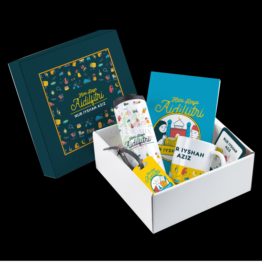 Emballage de boîte-cadeau Eid Mubarak Candy Snack